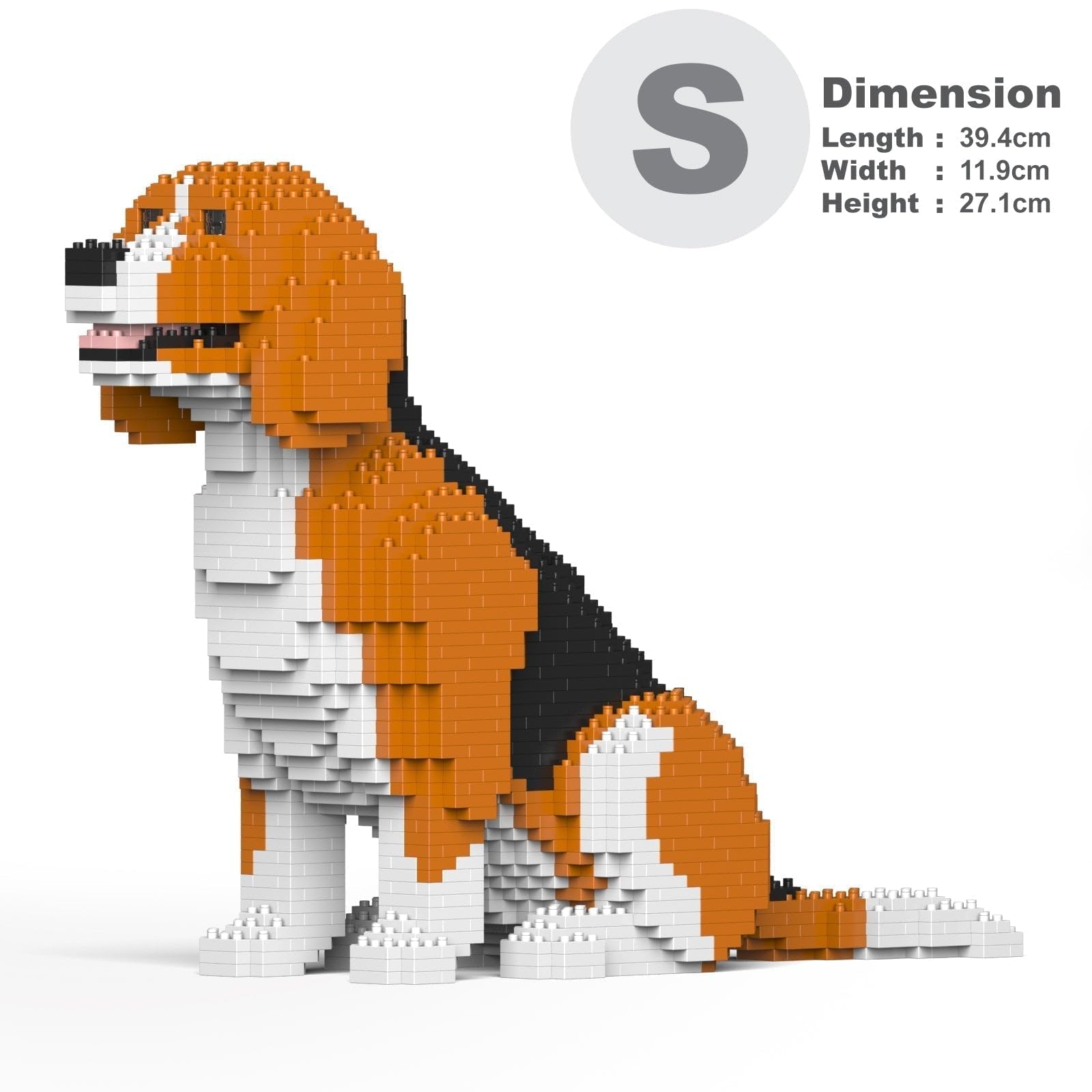 Amazon.com: JEKCA Beagle 02S | Dog Plastic Building Blocks | Age
